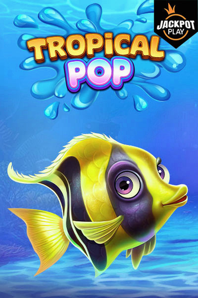 Omslag van de slot Tropical Pop Jackpot Play in de Casinova-lobby