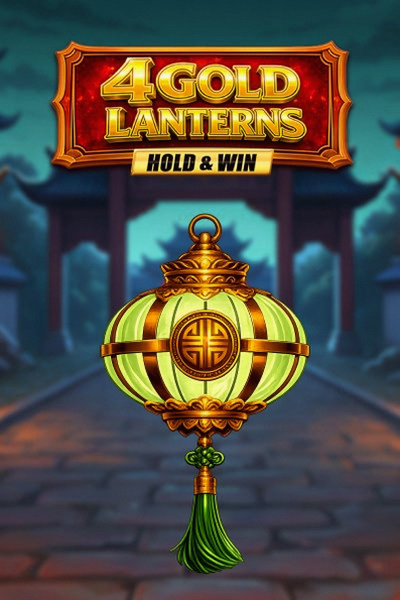Cover van de slot 4 Gold Lanterns Hold & Win in de Betrepublic Casino lobby